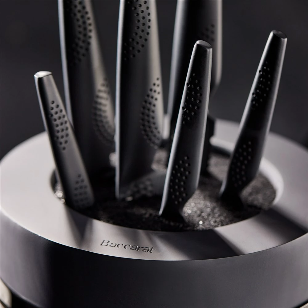 THE EGG By Baccarat ID3 Black Samurai Knife Block 9 Piece 9 THE EGG By Baccarat ID3 Black Samurai Knife Block 9 Piece - Image 7
