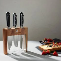 Baccarat Wolfgang Starke Klar Knife Block 7 Piece 12 Baccarat Wolfgang Starke Klar Knife Block 7 Piece -Knives Sales Store 1034514 4