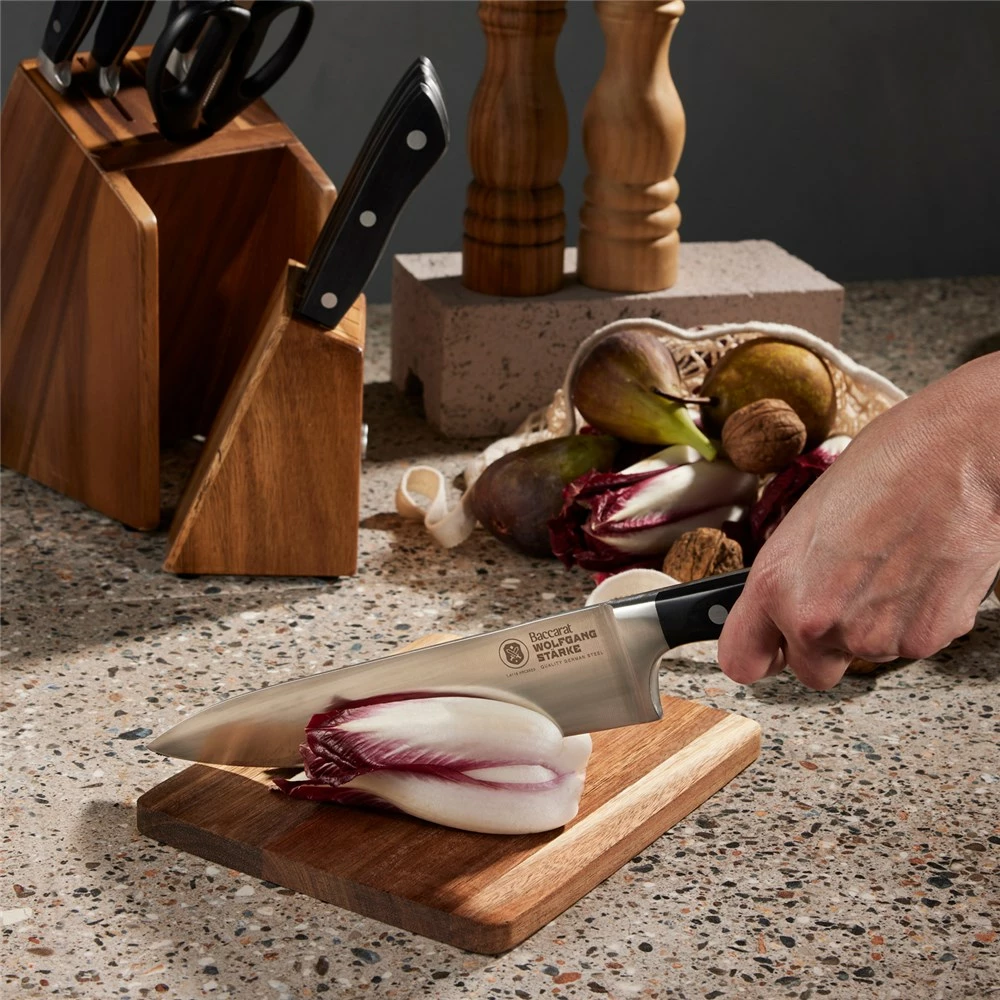 Baccarat Wolfgang Starke Kutchin Knife Block 11 Piece 10 Baccarat Wolfgang Starke Kutchin Knife Block 11 Piece - Image 8