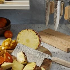 Baccarat Damashiro Emperor Hikari 7 Piece Knife Block Ash -Knives Sales Store 1036161 4