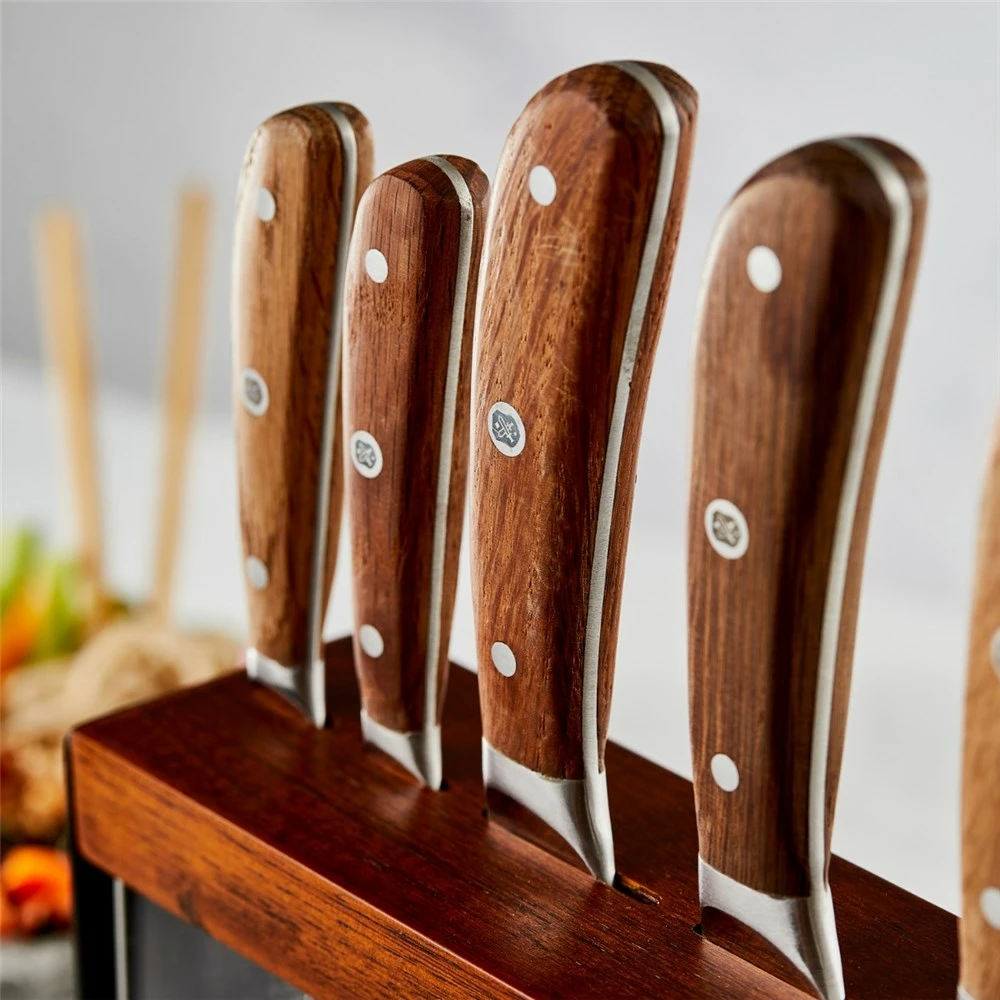 Baccarat Wolfgang Starke Oak Harz 7 Piece Knife Block 8 Baccarat Wolfgang Starke Oak Harz 7 Piece Knife Block - Image 6