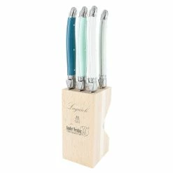 Laguiole By Andre Verdier Debutant Stainless Steel 6-Piece Serrated Knife Set