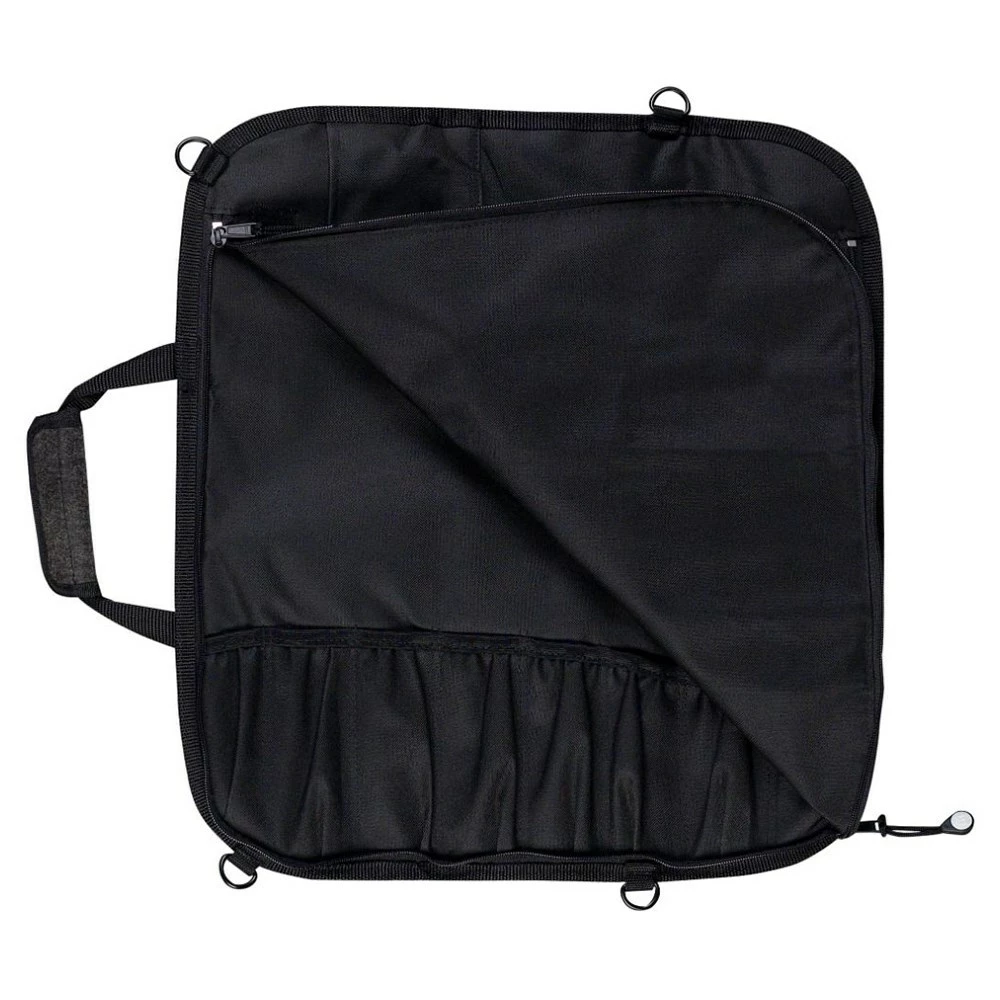 Messermeister Charcoal 5 Pocket Felt Knife Roll 4 Messermeister Charcoal 5 Pocket Felt Knife Roll - Image 2