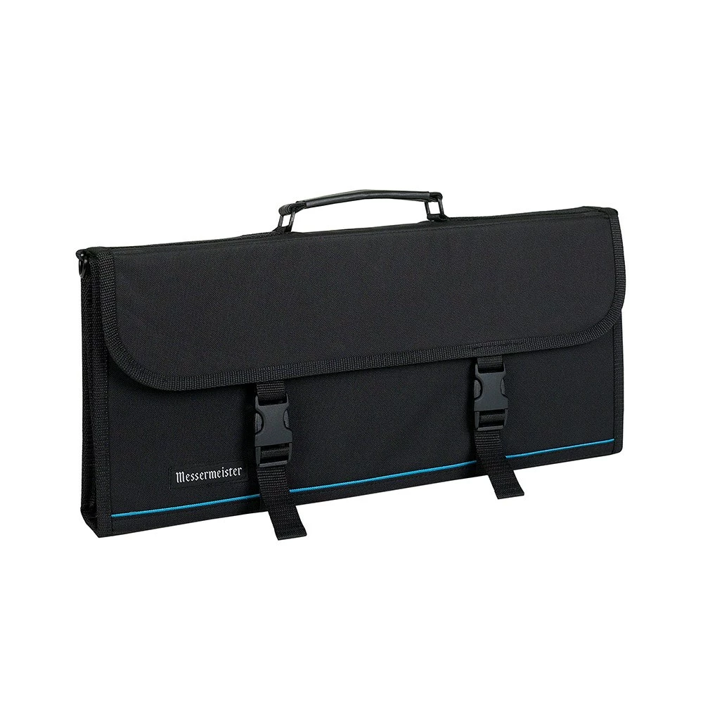 Messermeister 17 Pocket Knife Case With Large Outer Pocket Black 3 Messermeister 17 Pocket Knife Case With Large Outer Pocket Black