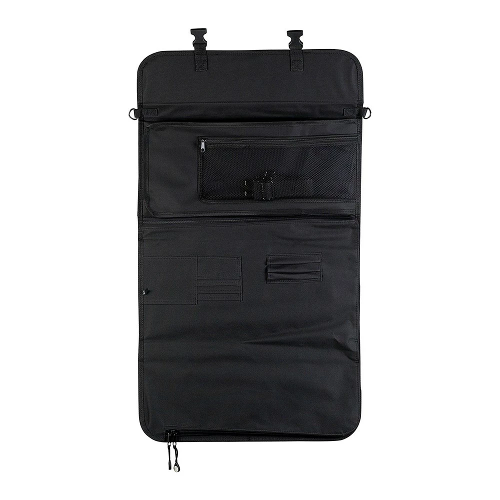 Messermeister 17 Pocket Knife Case With Large Outer Pocket Black 6 Messermeister 17 Pocket Knife Case With Large Outer Pocket Black - Image 4