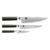 Shun Kai Classic VG Max Steel & Pakka Wood 3 Piece Chef's Knife Set -Knives Sales Store HAL DMS300