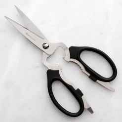 Messermeister Take-Apart Kitchen Scissors 8in / 20cm Black -Knives Sales Store HAL DN2070 3
