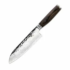 Shun Kai Premier Steel & Pakkawood Santoku Knife 18cm