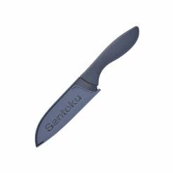 Scullery Kolori Stainless Steel Santoku Knife 12cm Grey