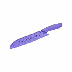 Scullery Kolori Stainless Steel Santoku Knife 17cm Purple 7 Scullery Kolori Stainless Steel Santoku Knife 17cm Purple -Knives Sales Store HIM 1033334 3