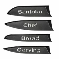 Scullery Kolori Stainless Steel 5-Piece Kitchen Knife Set Black -Knives Sales Store HIM 1033338 4