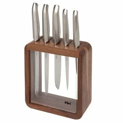 Furi Pro Vault Block Knife Set 6 Piece