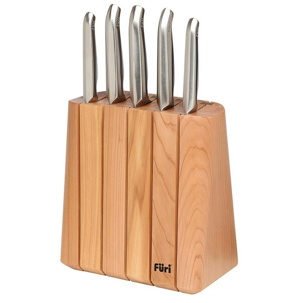 Furi Pro Vertical Chamber Block Knife Set 6 Piece 3 Furi Pro Vertical Chamber Block Knife Set 6 Piece