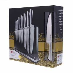 Baccarat Damashiro Nami 9-Piece Knife Block -Knives Sales Store PCP 1030409 4