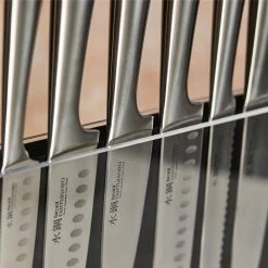 Baccarat Damashiro Nami 9-Piece Knife Block -Knives Sales Store PCP 1030409 7