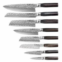 Baccarat Damashiro Emperor Hisa 9 Piece Knife Block -Knives Sales Store PCP 1030414 2