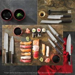 Baccarat Damashiro Emperor 3 Piece Santoku Knife Starter Set -Knives Sales Store PCP 1030623 4