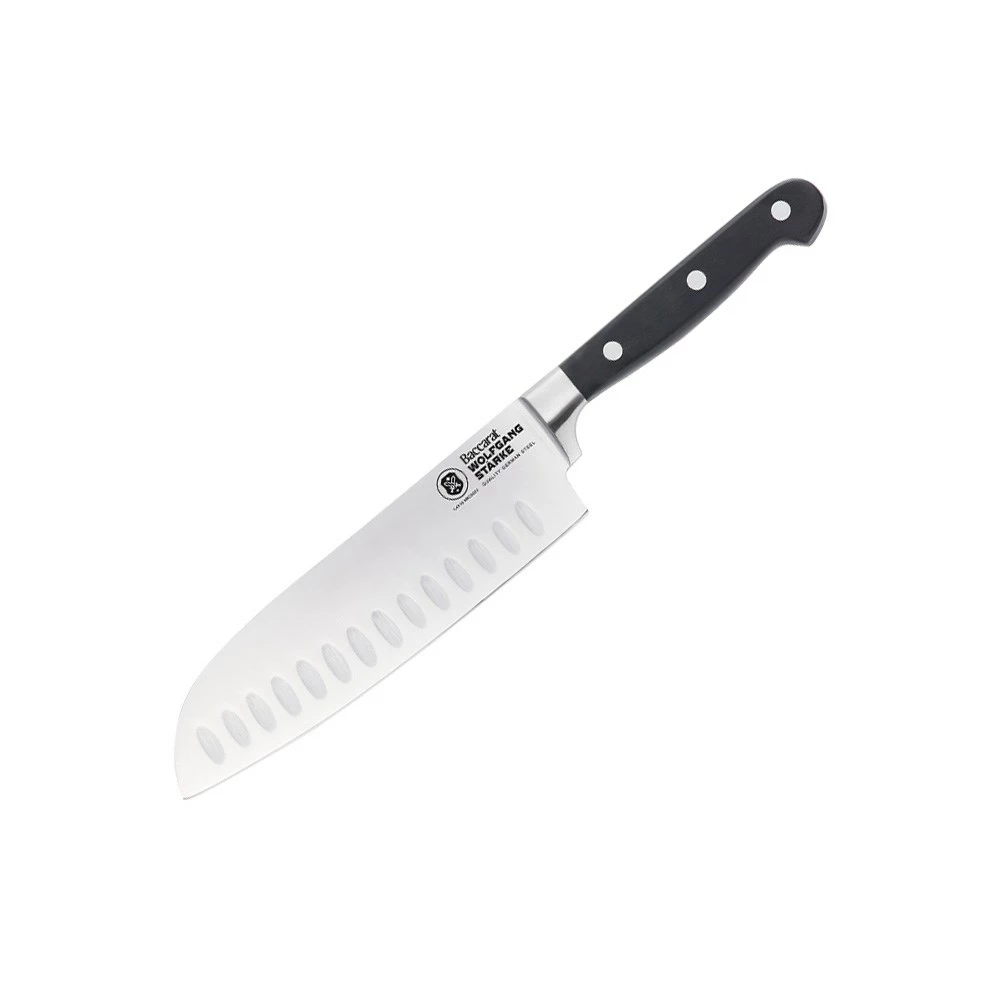 Baccarat Wolfgang Starke Stainless Steel Santoku Knife 18cm 3 Baccarat Wolfgang Starke Stainless Steel Santoku Knife 18cm
