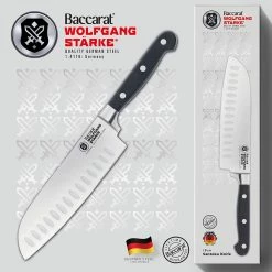 Baccarat Wolfgang Starke Stainless Steel Santoku Knife 18cm 9 Baccarat Wolfgang Starke Stainless Steel Santoku Knife 18cm -Knives Sales Store PCP 1030637 4