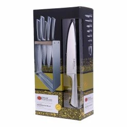 Baccarat Damashiro Kinzoku 7-Piece Japanese Steel Knife Block -Knives Sales Store PCP 1032438 5
