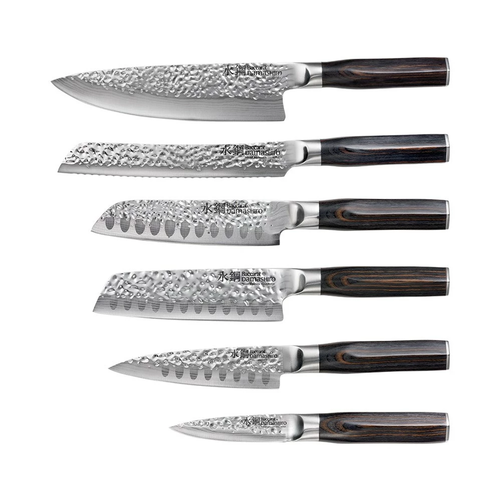 Baccarat Damashiro Emperor Mokuzai 7 Piece Knife Block 4 Baccarat Damashiro Emperor Mokuzai 7 Piece Knife Block - Image 2
