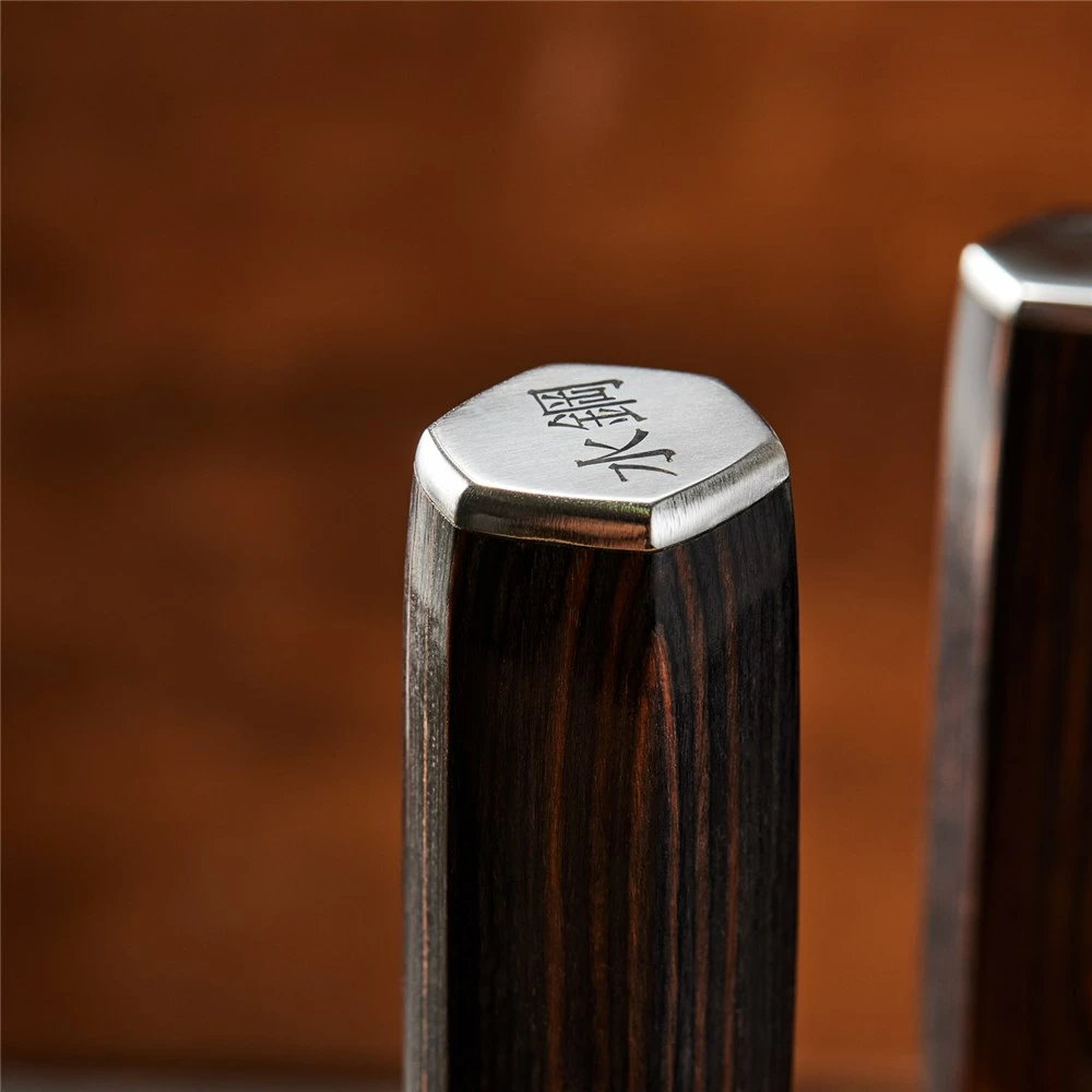 Baccarat Damashiro Emperor Mokuzai 7 Piece Knife Block 9 Baccarat Damashiro Emperor Mokuzai 7 Piece Knife Block - Image 7