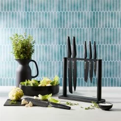 Baccarat ID3 Black Samurai Gozen Knife Block 7 Piece -Knives Sales Store PCP 1032693 3