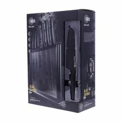 Baccarat ID3 Black Samurai Gozen Knife Block 7 Piece -Knives Sales Store PCP 1032693 5