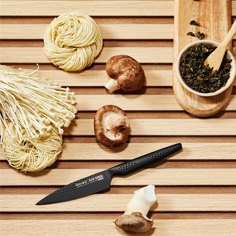 Baccarat ID3 Black Samurai Utility Knife 11cm 4 Baccarat ID3 Black Samurai Utility Knife 11cm - Image 2