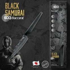 Baccarat ID3 Black Samurai Utility Knife 11cm 10 Baccarat ID3 Black Samurai Utility Knife 11cm -Knives Sales Store PCP 1032696 5