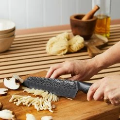 Baccarat ID3 Black Samurai Santoku Knife 18cm -Knives Sales Store PCP 1032698 2