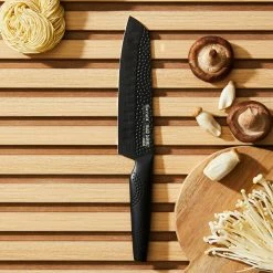 Baccarat ID3 Black Samurai Santoku Knife 18cm -Knives Sales Store PCP 1032698 3