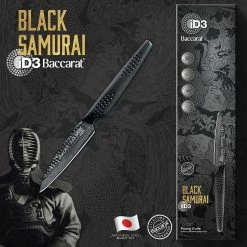 Baccarat ID3 Black Samurai Chef's Knife 13cm -Knives Sales Store PCP 1032699 4