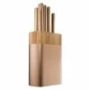 Baccarat Daisho Nara 6 Piece Japanese Steel Knife Block Copper 1 Baccarat Daisho Nara 6 Piece Japanese Steel Knife Block Copper -Knives Sales Store PCP 1033639