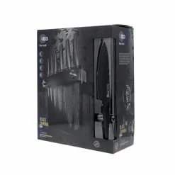 Baccarat ID3 Black Samurai Sakai Knife Block 7 Piece -Knives Sales Store PCP 1033642 5