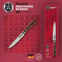 Baccarat Wolfgang Starke Oak Utility Knife 12cm 11 Baccarat Wolfgang Starke Oak Utility Knife 12cm -Knives Sales Store PCP 1033646 5