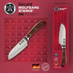 Baccarat Wolfgang Starke Oak Santoku 14cm -Knives Sales Store PCP 1033647 5