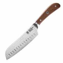 Baccarat Wolfgang Starke Oak Santoku Knife 18cm