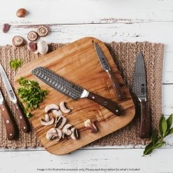 Baccarat Wolfgang Starke Oak Chef Knife 15cm -Knives Sales Store PCP 1033649 4