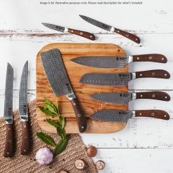 Baccarat Wolfgang Starke Oak Chef Knife 20cm -Knives Sales Store PCP 1033650 3