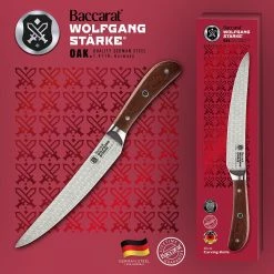 Baccarat Wolfgang Starke Oak Carving Knife 20cm -Knives Sales Store PCP 1033651 3
