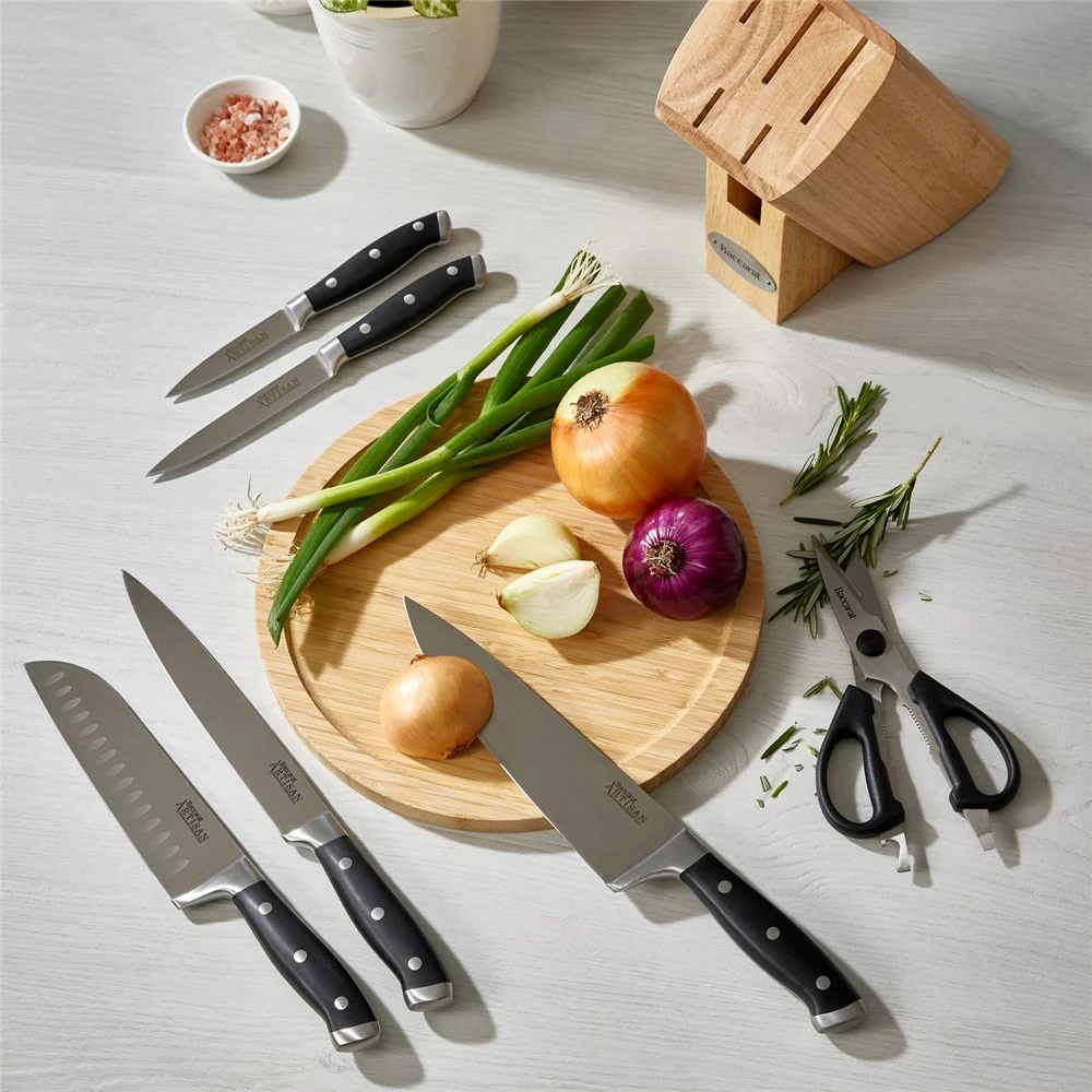 Baccarat Artisan Licht 7 Piece Knife Block 6 Baccarat Artisan Licht 7 Piece Knife Block - Image 4