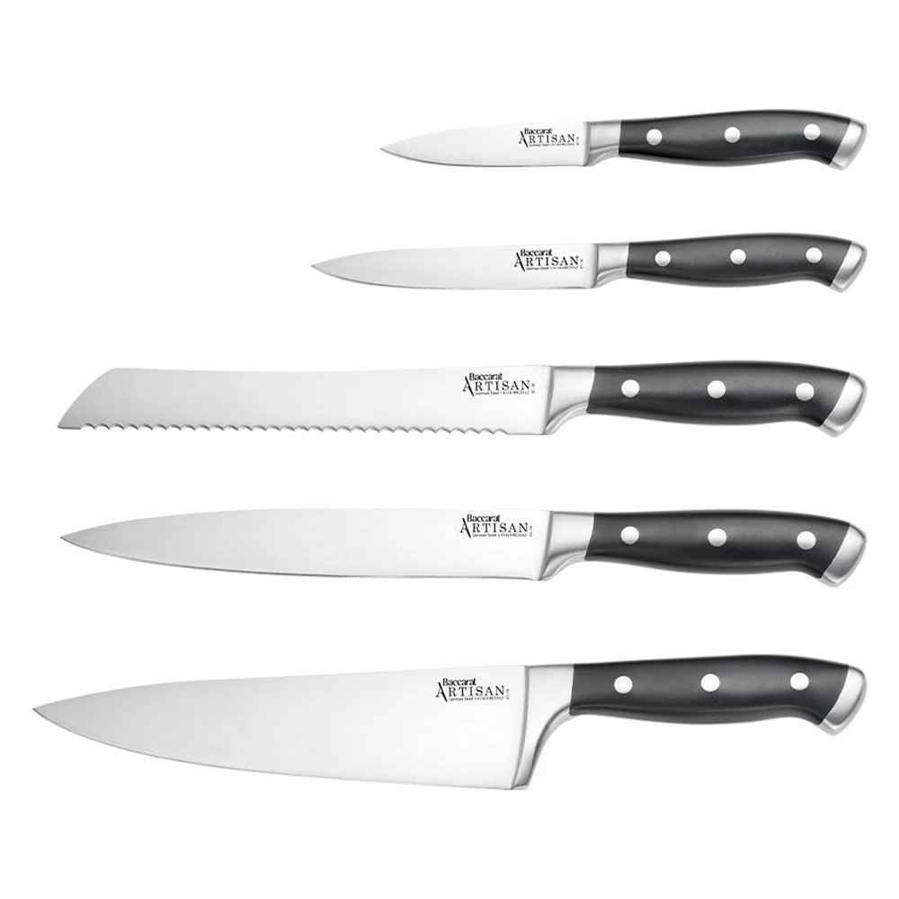 Baccarat Artisan Kyoto 6 Piece Knife Block 4 Baccarat Artisan Kyoto 6 Piece Knife Block - Image 2