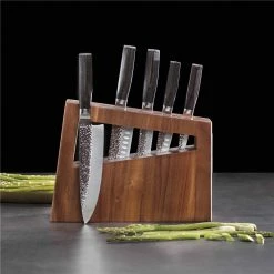 Baccarat Damashiro Emperor Miru Knife Block 6 Piece -Knives Sales Store PCP 1034040 5