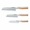 Baccarat Damashiro Emperor 3 Piece Santoku Knife Starter Set Ash -Knives Sales Store PCP 1034041
