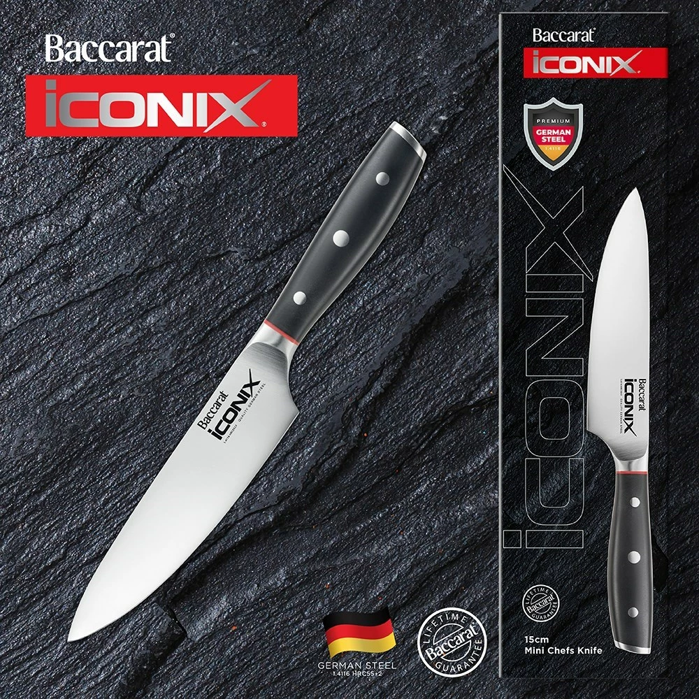 Baccarat IconiX Mini Chef Knife 15cm 5 Baccarat IconiX Mini Chef Knife 15cm - Image 3