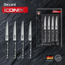 Baccarat IconiX 4 Piece Steak Knife Set -Knives Sales Store PCP 1034375 2