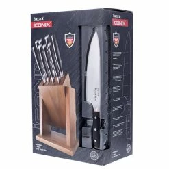Baccarat IconiX Drenhen Knife Block 9 Piece -Knives Sales Store PCP 1034526 5