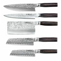 Baccarat Damashiro Emperor Nanashi Knife Block 6 Piece -Knives Sales Store PCP 1034527 3