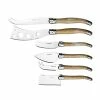 Marie Claire Domain 6 Piece Grazing Cheese Knife Set Ivory -Knives Sales Store PCP 1034683